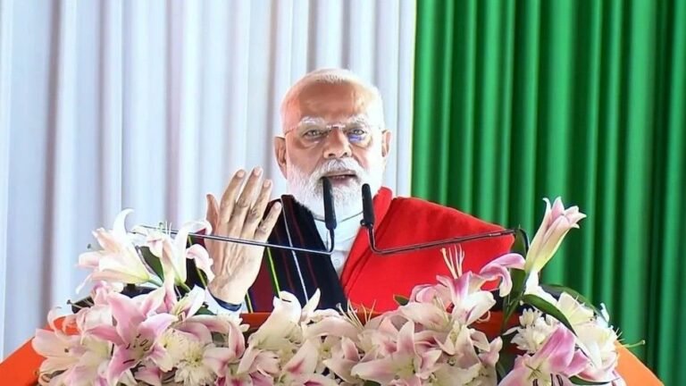 मणिपुर के चुराचांदपुर में बोले पीएम मोदी-मणिपुर के नाम में मणि है, जो पूरे नॉर्थ ईस्ट की चमक को आगे ले जाएगा
