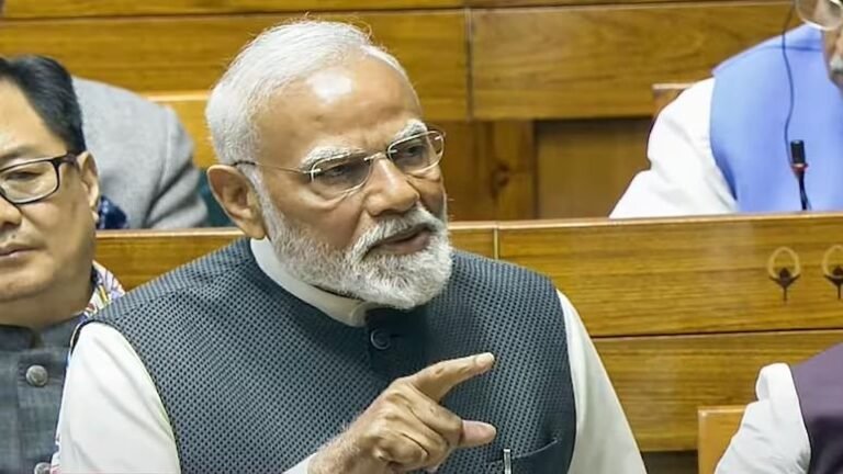 संसद में पीएम मोदी का विपक्ष पर जबरदस्त वार, गांधी परिवार से लेकर केजरीवाल तक किसी को नहीं छोड़ा