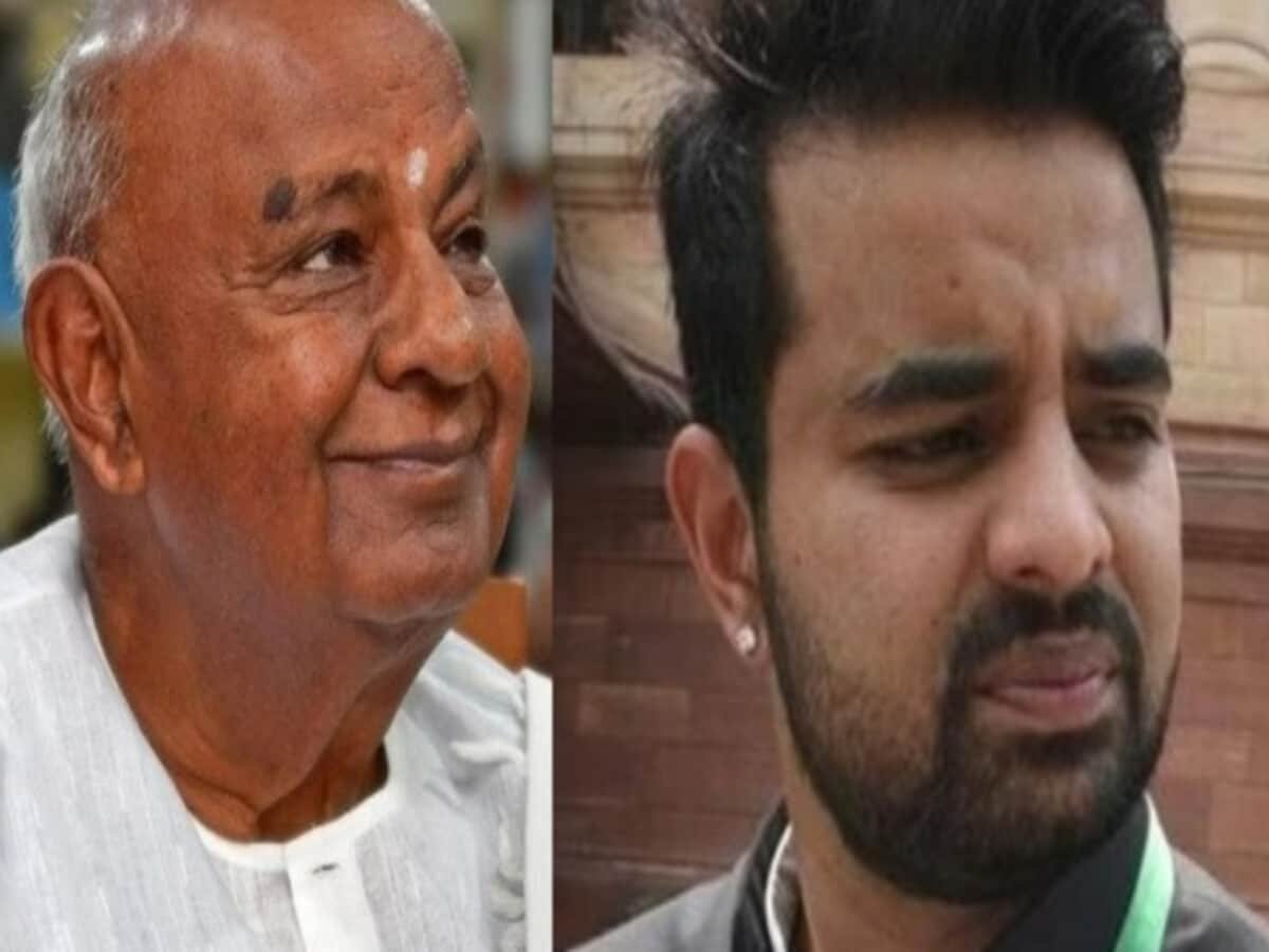 prajwal revanna now supspended from jds former pm hd devegowda son - सांसद प्रज्वल  रेवन्ना आखिर JDS से निलंबित, यौन उत्पीड़न मामले में हैं फरार; पूर्व पीएम  देवेगौड़ा के ...
