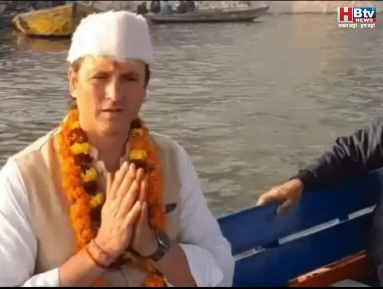 बनारस के मणिकर्णिका घाट पहुंचे प्रिंस यशवंत राव होलकर, प्रशासन से मांगी क्षतिग्रस्त मूर्तियां, वीडियो जारी कर बताया हाल