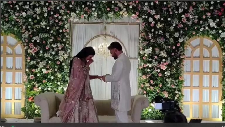 क्रिकेटर रिंकू सिंह और सांसद प्रिया सरोज की लखनऊ में हुई सगाई, अखिलेश यादव सहित अधिकांश सपा नेता रहे मौजूद