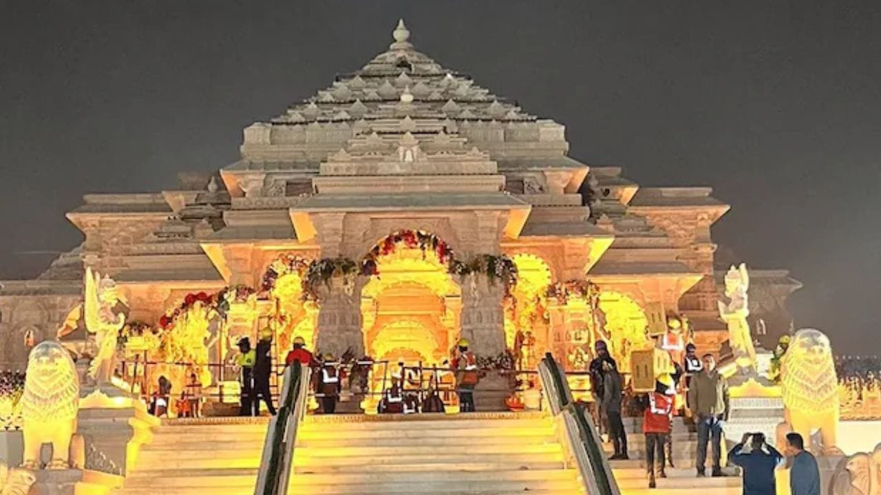 UP: अयोध्या में सज गया है राम दरबार, मंदिर में दूसरी बार प्राण प्रतिष्ठा,  जानें नया अपडेट | Ayodhya Ram Mandir Second Pran Pratishtha Ceremony raja  Ram Installation Ceremony Details
