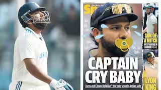 ऑस्ट्रेलियाई मीडिया ने रोहित शर्मा पर साधा निशाना