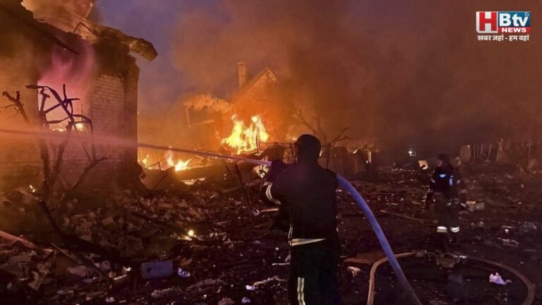 कीव पर रूस का भीषण हमला: मिसाइल-ड्रोन बारिश के बीच और भयावह हुआ यूक्रेन युद्ध