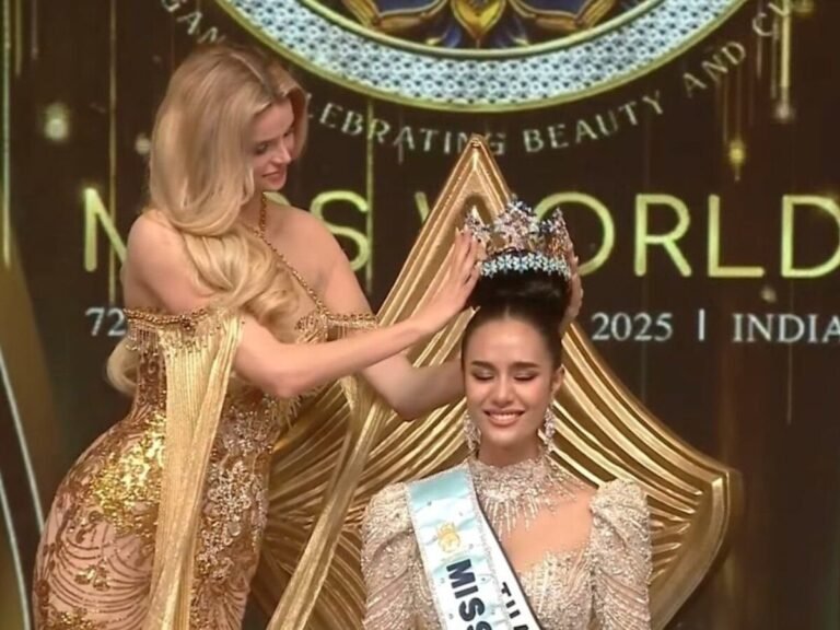 थाईलैंड की ओपल सुचाता चुआंगसरी के सिर सजा मिस वर्ल्ड 2025 का खिताब, 108 प्रतियोगी हुए थे शामिल