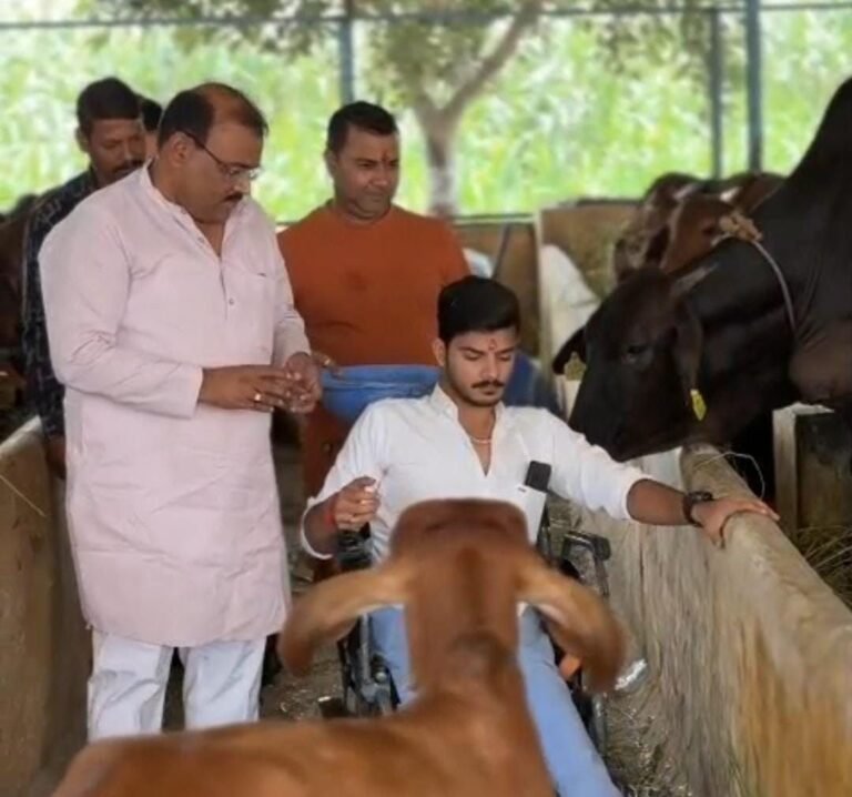 अपने उस्ताद उमेश शर्मा के जन्मदिन पर गौ सेवा तो कर ली नगर अध्यक्षजी, अब उनके बेटे को नौकरी भी दिलवा देते, पूर्व सीएम ने किया था वादा