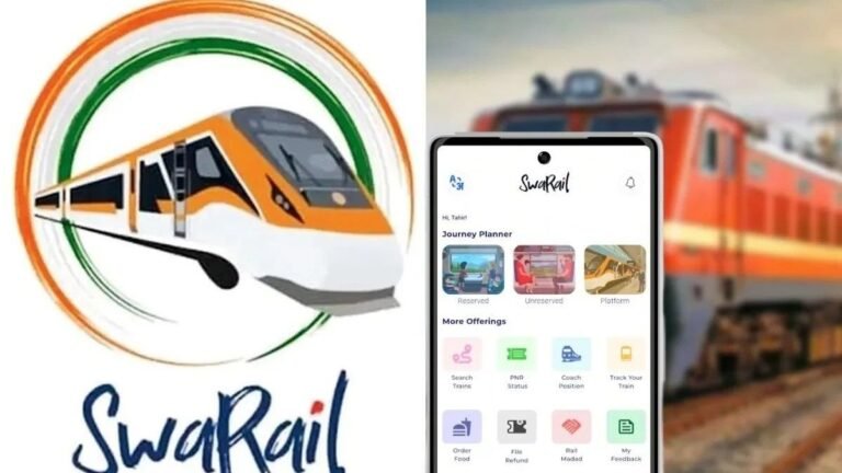 रेलवे ने लांच किया स्वरेल एप, टिकट बुक कराना हो या खाने का ऑर्डर, एक जगह मिलेगी सारी सुविधाएं