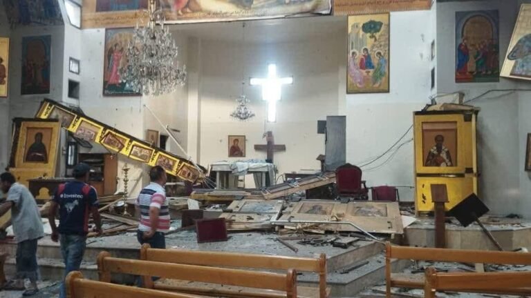 सीरिया के चर्च में अंधाधुंध फायरिंग, 9 की मौत, कई घायल, बाद में हमलावर ने खुद को भी उड़ाया