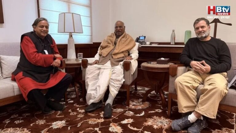 राहुल गांधी और मल्लिकार्जुन खड़गे से मिले शशि थरूर, बोले- सबकुछ ठीक है, हम साथ आगे बढ़ रहे हैं