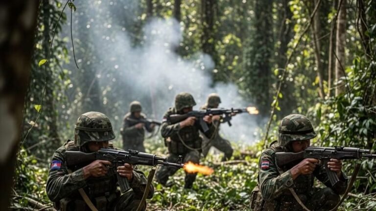 थाईलैंड-कंबोडिया सीमा विवाद: कंबोडिया ने तत्काल सीजफ़ायर की अपील की, 16 लोगों की मौत और हजारों विस्थापित