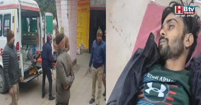 सुल्तानपुर में STF–पुलिस मुठभेड़: एक लाख का इनामी बदमाश ढेर, लखीमपुर खीरी का रहने वाला था तालिब