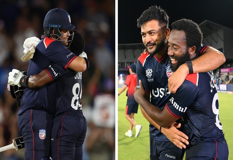 USA vs CAN : टी20 वर्ल्ड कप में अमेरिका की धमाकेदार शुरुआत, कनाडा को सात  विकेट से हराया - Amrit Vichar