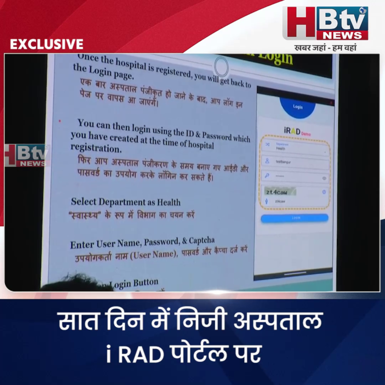 INDORE–सात दिन में निजी अस्पताल i RAD पोर्टल पर करें रजिस्ट्रेशन.. कलेक्टर के निर्देश...
