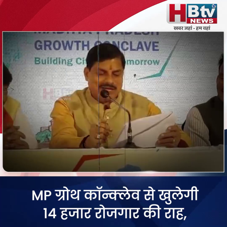 INDORE–एम पी ग्रोथ कॉन्क्लेव का मुख्यमंत्री डॉ मोहन यादव ने किया शुभारंभ..
