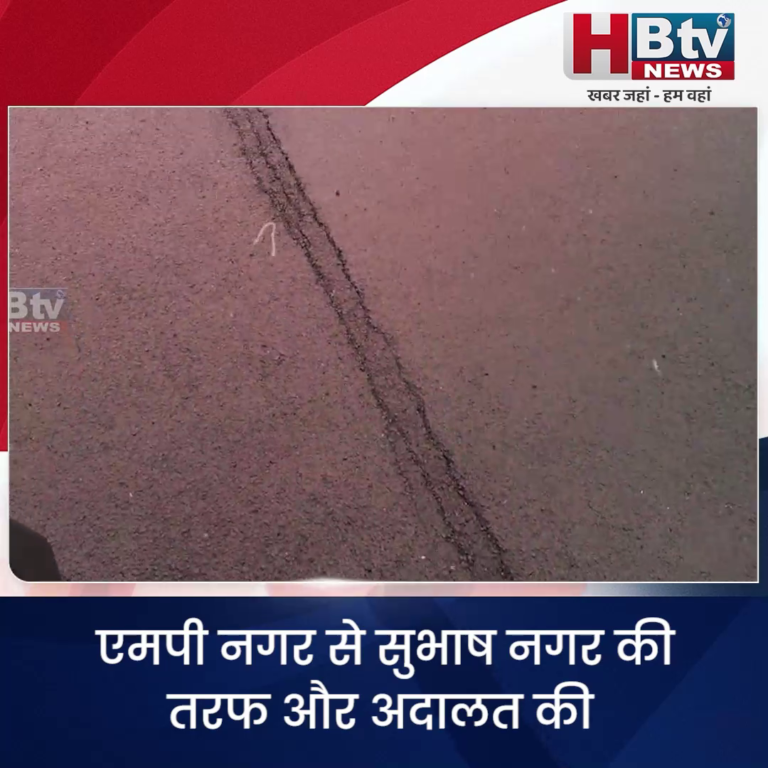 भोपाल.. ओवर ब्रिज में गड्ढे..कांग्रेस ने लगाया आरोप