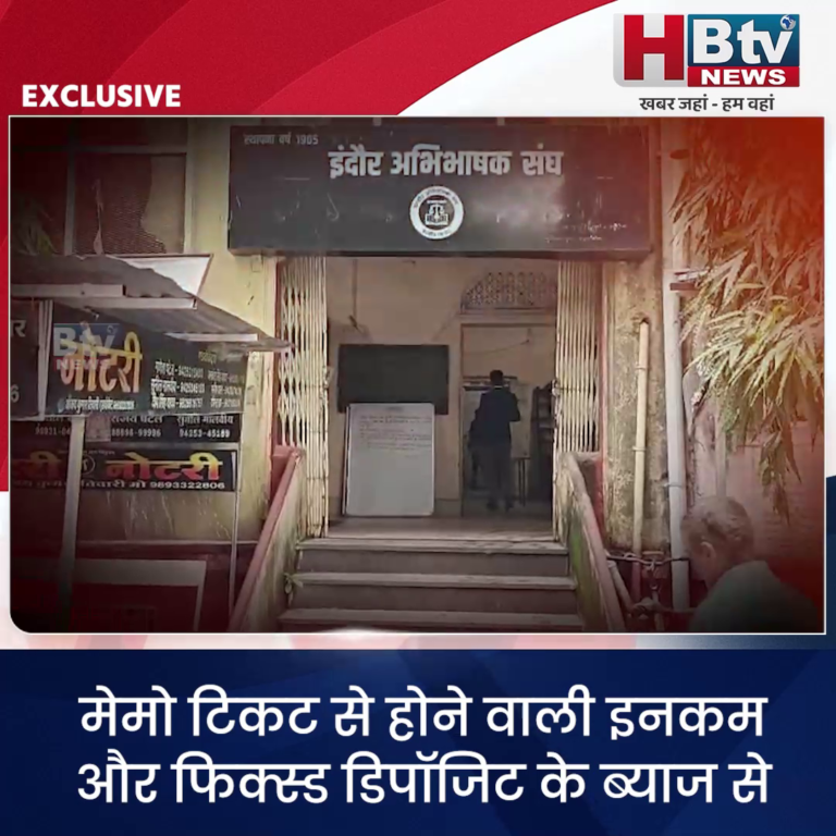 INDORE–मेमो टिकट से होने वाली इनकम और फिक्स्ड डिपॉजिट के ब्याज से अभिभाषकों के हित में होगा काम...