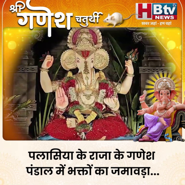 INDORE·पलासिया के राजा के गणेश पंडाल में भक्तों का जमावड़ा..
