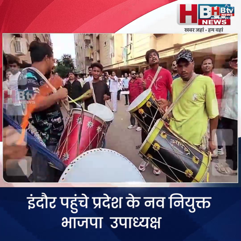 INDORE–इंदौर पहुंचे प्रदेश के नव नियुक्त भाजपा उपाध्यक्ष डॉ निशांत खरे का हुआ जोरदार स्वागत....