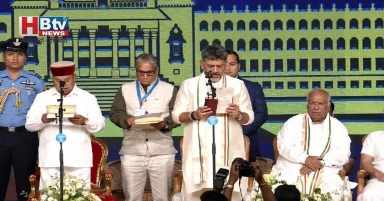 Karnataka : डीके शिवकुमार ने ली कर्नाटक के नए सीएम की शपथ, सिद्धारमैया के बेटे का क्या हुआ?