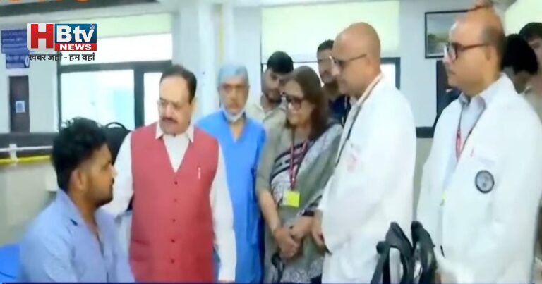 CJP के संसद मार्च के बाद मचे बवाल से घबराई सरकार, केंद्रीय मंत्री जेपी नड्‌डा घायल प्रदर्शनकारियों से मिलने पहुंचे