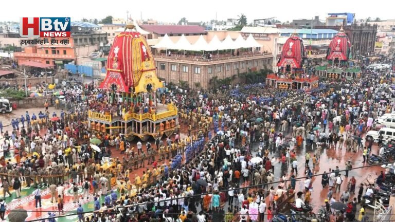 Puri Rath Yatra : पुरी की रथ यात्रा में भीड़ के कारण भगदड़ जैसी स्थिति, दो की मौत कई घायल