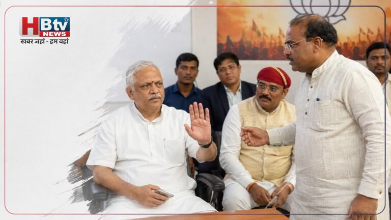 भाजपा के राष्ट्रीय संगठन महामंत्री बीएल संतोष के सामने भी जुबान पर कंट्रोल न रख पाए सुमित मिश्रा, सबके सामने मिली फटकार