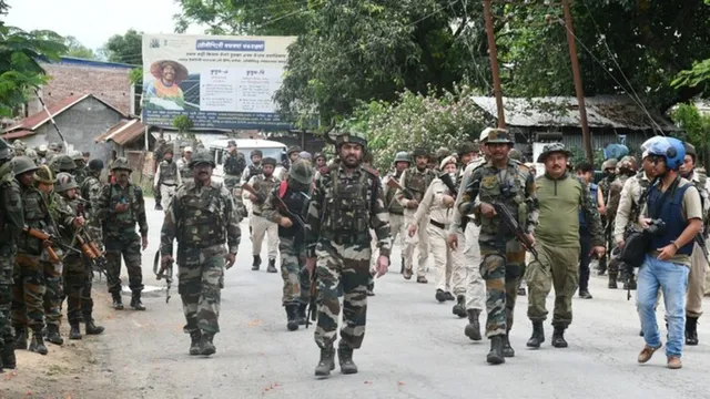मणिपुर के सेनापति में हिंसा, सीआरपीएफ जवान घायल 1 मणिपुर हिंसा में घायल सीआरपीएफ जवान