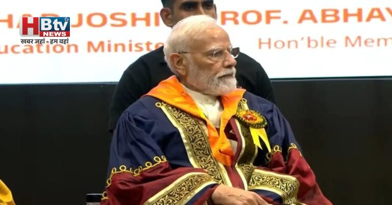 IIT Delhi के दीक्षांत समारोह में शामिल हुए पीएम मोदी, छात्रों से कहा-कैंपस से अलग चलती  है जिंदगी