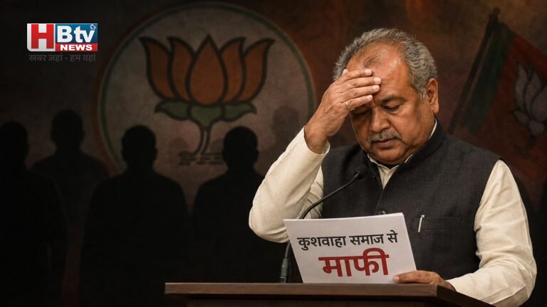 भाजपा में डर का घर : अपने गुलाटी मारने वाले बयान से ‘गुलाटी’ मार गए नरेंद्र सिंह तोमर, कुशवाह समाज से मांगी माफी