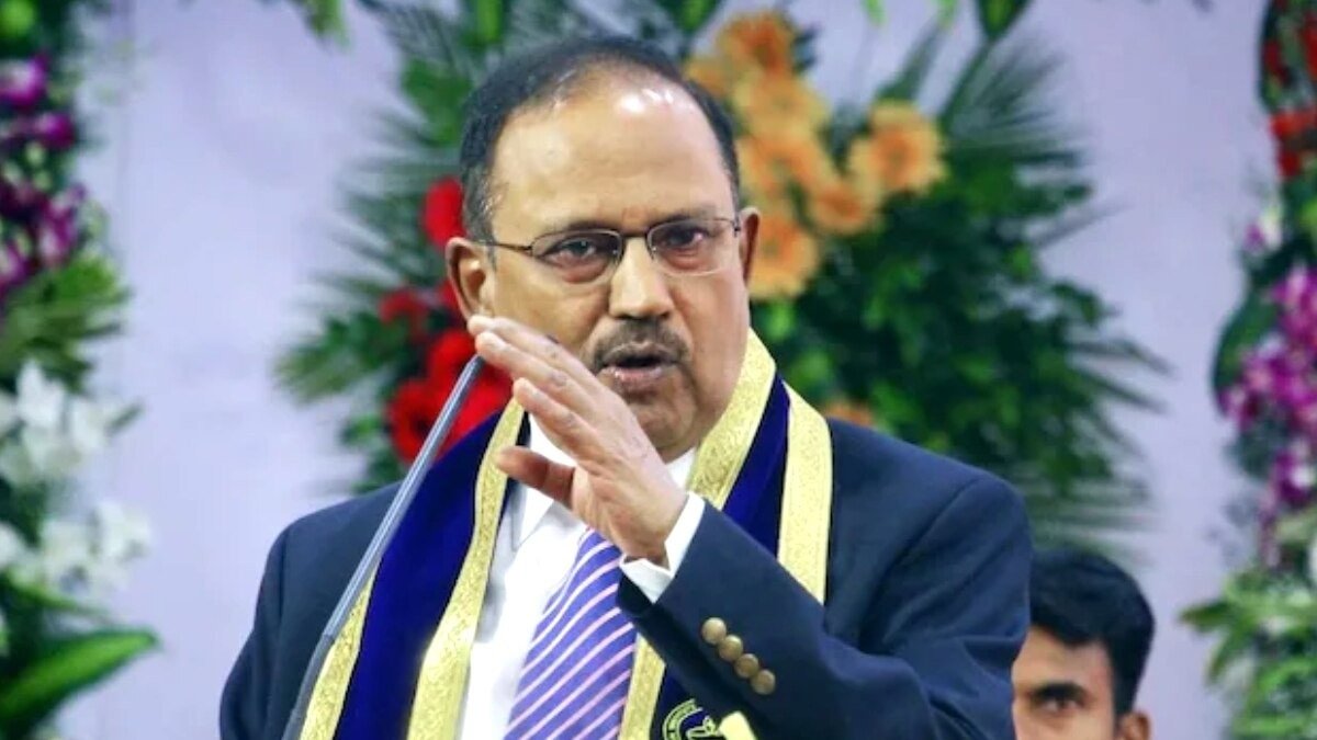 अजीत डोभाल ने भारत की जीडीपी वृद्धि पर बयान दिया