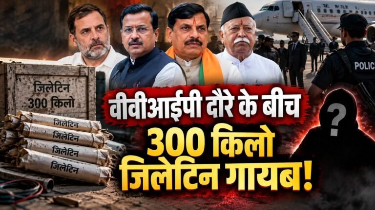 इंदौर में चोरी हुई जिलेटिन की छड़ें और सुरक्षा व्यवस्था