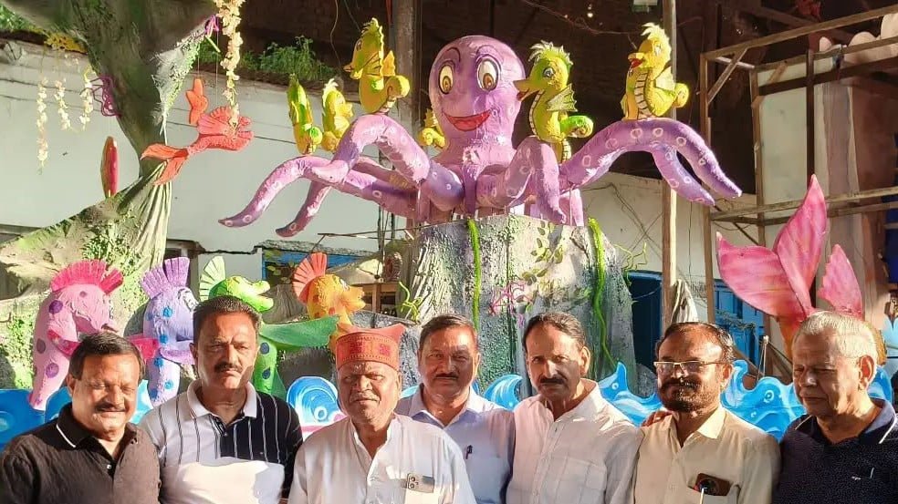 इंदौर में झांकियों की भव्य परंपरा, राजकुमार मिल की झांकी प्रथम पुरस्कार विजेता