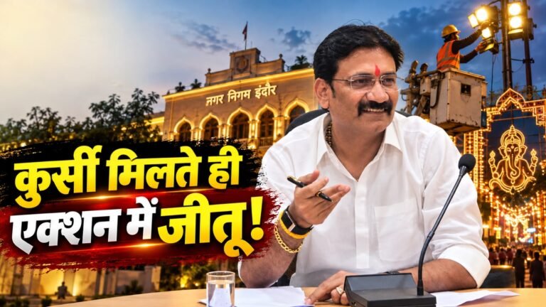 जीतू यादव एमआईसी बैठक में अनंत चतुर्दशी की तैयारियों पर चर्चा करते हुए