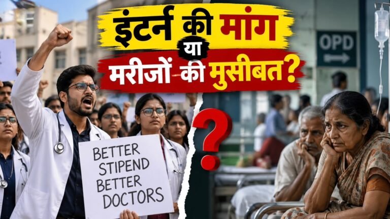 एमपी में एमबीबीएस इंटर्न स्टाइपेंड विवाद की तस्वीर