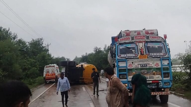 रीवा-सीधी मार्ग हादसे में कई घायल