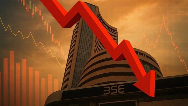सेंसेक्स में 778 अंक की गिरावट और निफ्टी 23,150 के नीचे बंद हुआ बाजार