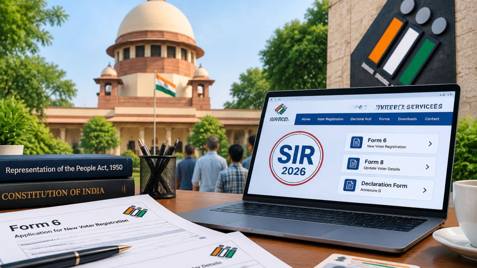 वोटर रजिस्ट्रेशन के फार्म-6 से माता-पिता की वोटर जानकारी की घोषणा हटाई गई