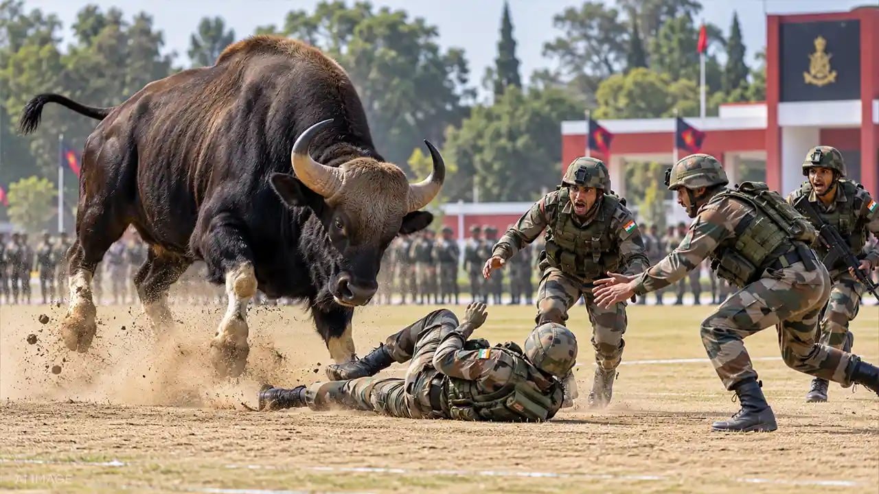 पचमढ़ी में बायसन के हमले में आर्मी जवान की मौत