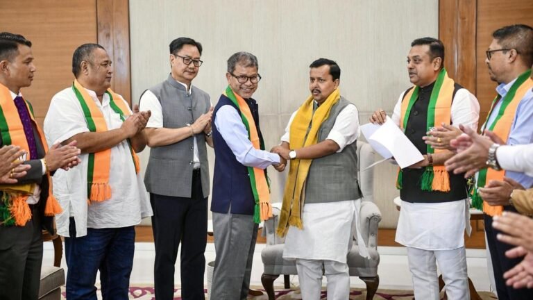 मेघालय विधानसभा में भाजपा की ताकत दोगुनी, UDP विधायकों का दलबदल मंजूर
