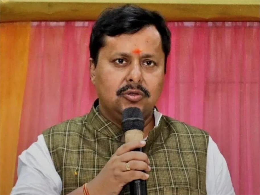 भाजपा अध्यक्ष नितिन नवीन का कांग्रेस पर हमला करता हुआ भाषण