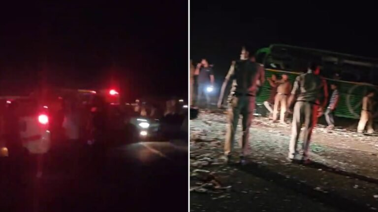 छिंदवाड़ा में बस का ब्रेक फेल होने से हुई दुर्घटना में घायल यात्री