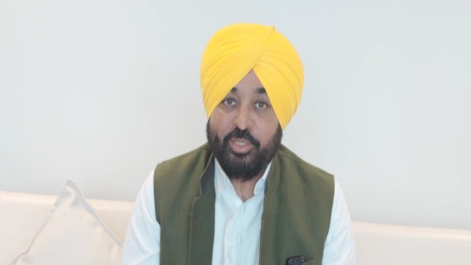 दिल्ली एयरपोर्ट रोके जाने की घटना में भगवंत मान