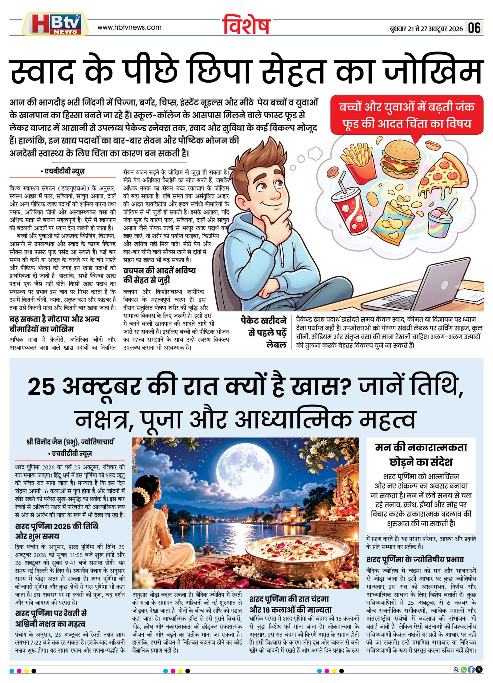 HBTV NEWS E-PAPER | 21 अक्टूबर 2026 | Weekly Edition — पेज 6