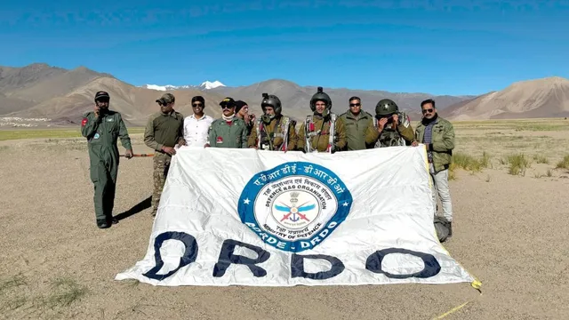DRDO द्वारा सफलतापूर्वक परीक्षण किया गया उच्च ऊंचाई पैराशूट