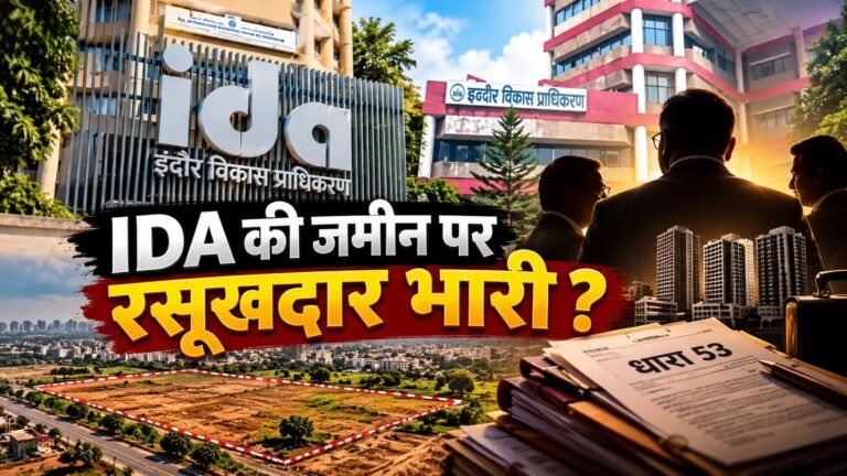 इंदौर की जमीन और आईडीए की कानूनी लड़ाई का दृश्य