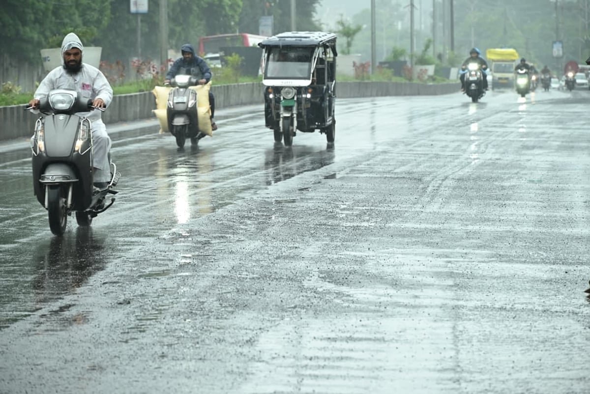 मध्य प्रदेश मानसून विदाई के दौरान तेज धूप और उमस का मौसम
