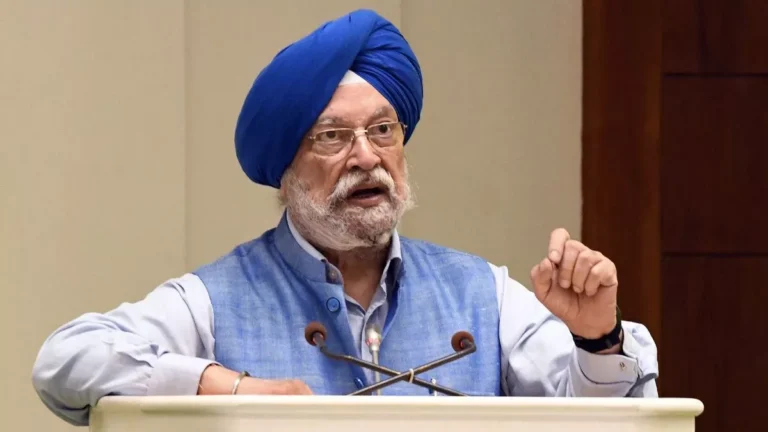 मध्य प्रदेश राज्यसभा उपचुनाव के लिए हरदीप सिंह पुरी को उम्मीदवार बनाया गया