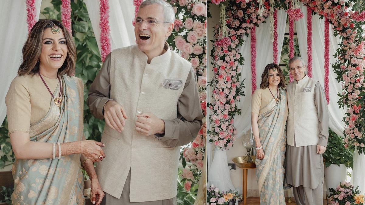 उमर अब्दुल्ला ने निधि राजदान से गुपचुप की शादी, खुद किया ऐलान 1 उमर अब्दुल्ला निधि राजदान शादी की तस्वीर