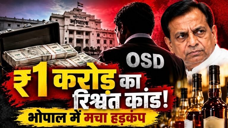 भोपाल में डिप्टी सीएम के OSD पर 1 करोड़ रुपए रिश्वत के आरोप